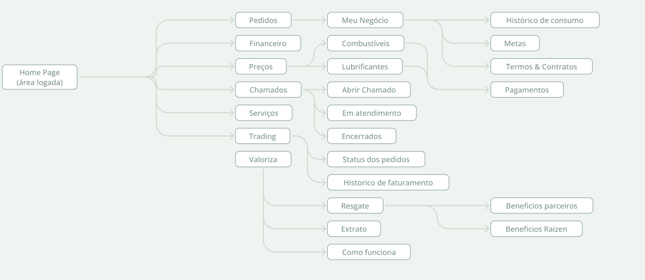 Mapeamento da Estrutura Brasil